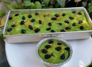 Foto resep Puding panggang roti tawar