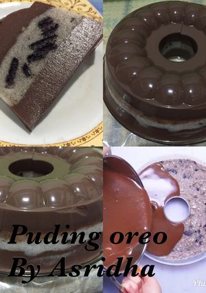 Foto resep Puding oreo coklat