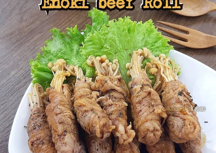 Enoki Beef Roll