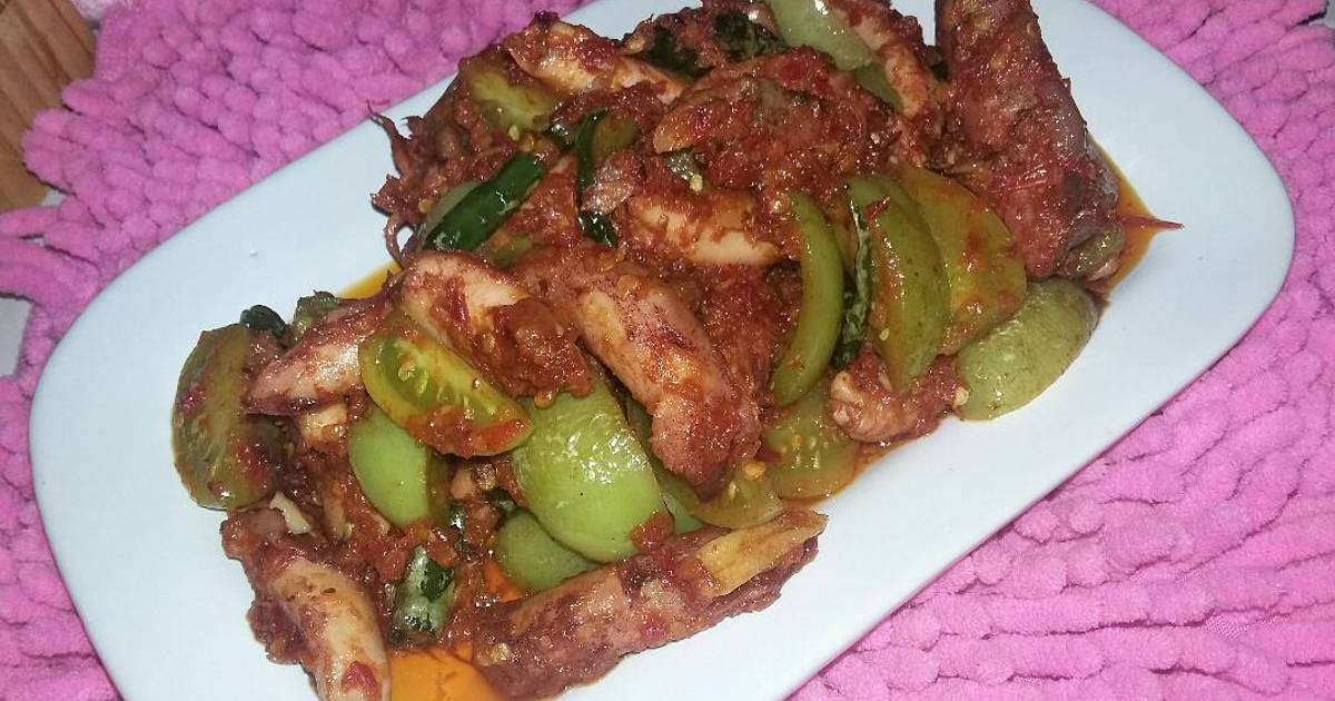  Resep  Sambalado terasi cumi  asin  oleh addekartyka Cookpad