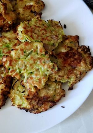 Une photo de Galettes de courgettes