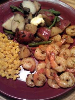 A picture of Spicy Cajun Shrimp Skillet.
