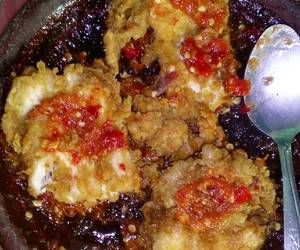 Ini Caranya 9 Ayam geprek versi dyna Enak Bergizi