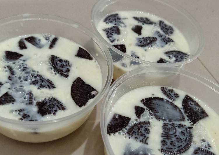 Pudding Oreo Susu