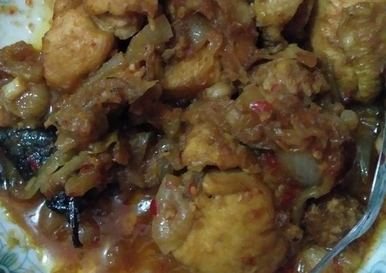 Ayam pedas manis jeruk nipis