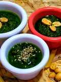 Pesto de albahaca con Maní (cacahuete)...!