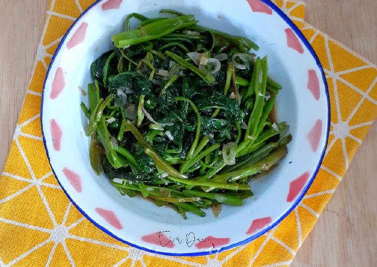 Resep Tumis Kangkung, Bikin Ngiler