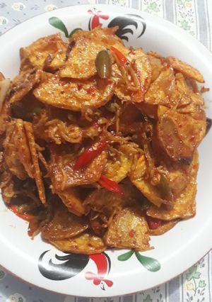 Foto resep Sambal Goreng Kentang + teri xtra pedas