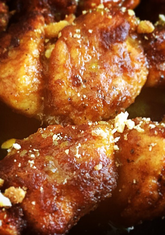 Una foto de Pollo en cobertura de pimentón