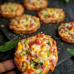 A picture of Vegetable Cheese Toasties.