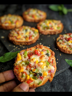 A picture of Vegetable Cheese Toasties.