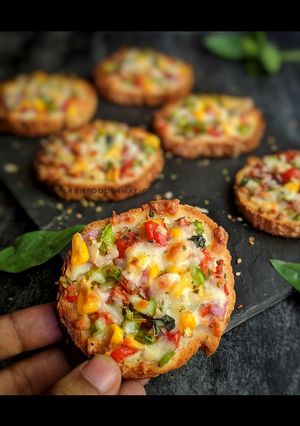 A picture of Vegetable Cheese Toasties.