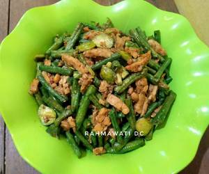 Fresh, Menyajikan Oseng Kacang Panjang Tempe dan Pete Enak Sempurna