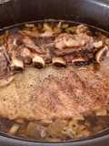 Costillar en olla de cocción lenta