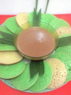 Foto resep Kue serabi kuah kinca