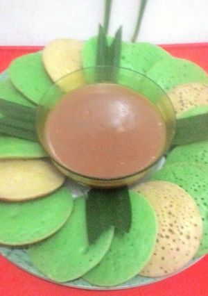 Foto resep Kue serabi kuah kinca