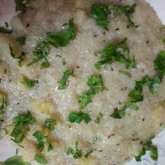 A picture of Navratri special samak pulav.
