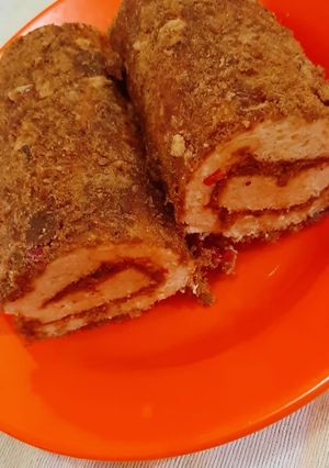 Foto resep Roll Bread (Roti Gulung) Abon