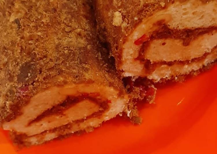 Roll Bread (Roti Gulung) Abon