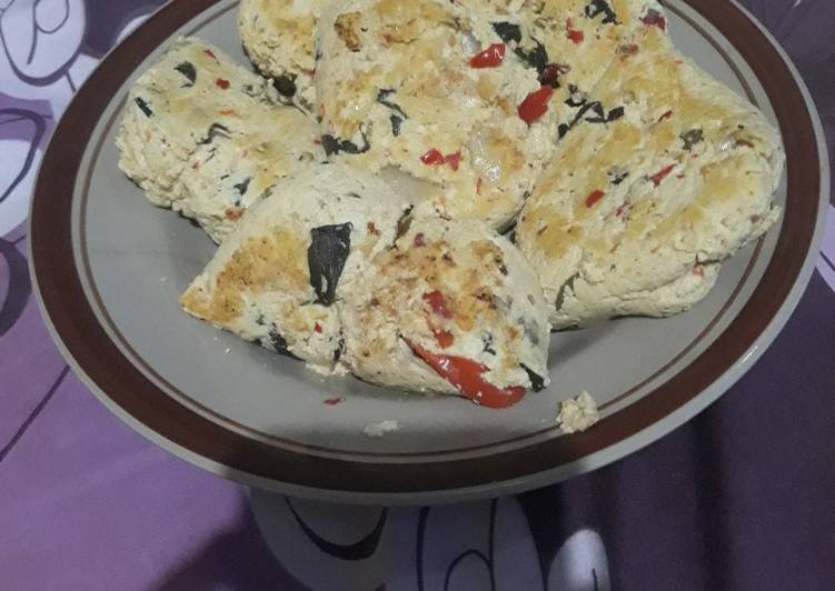 Recipe of Summer Pepes tahu bungkus plastik panggang teflon
