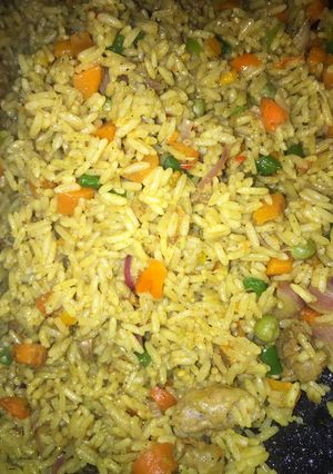 A picture of Fried rice.