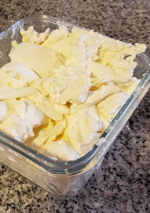 Una foto de Lavan (Labneh o Queso de Yogurt)