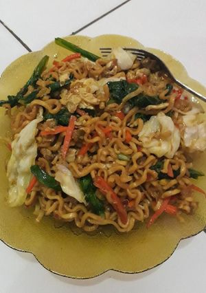 Foto resep Mie goreng sayur