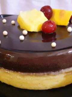 عکسی از دستور پاناکوتا انبه شکلاتی 🥭🍫