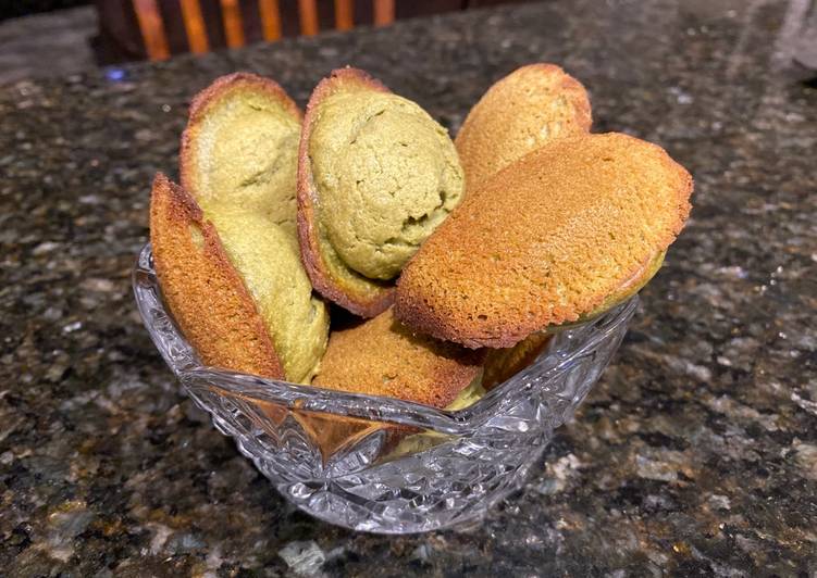 Bagaimana Membuat Bumpy French Madeleine matcha /green tea Anti Gagal