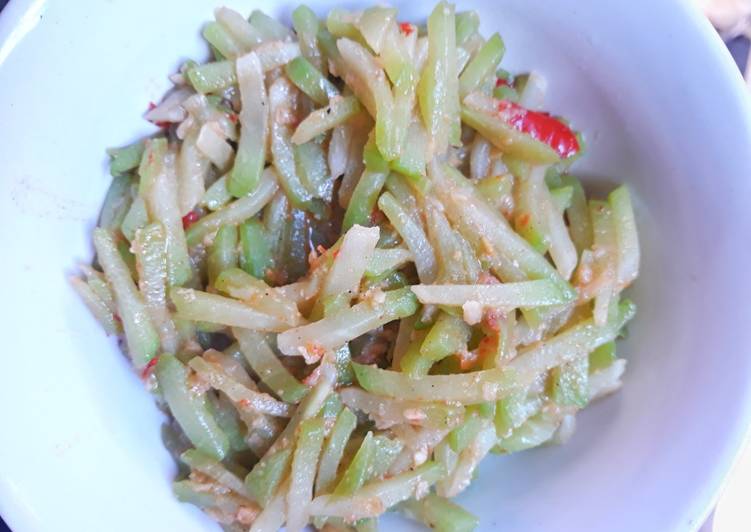 Resep Tumis labu siam simple yang mudah
