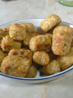 Una foto de Croquetitas de coliflor