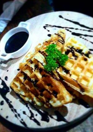 Foto resep Belgian waffel crunchy