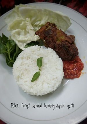 Foto resep Bebek penyet presto #Bikin RamadanBerkesan #day 7