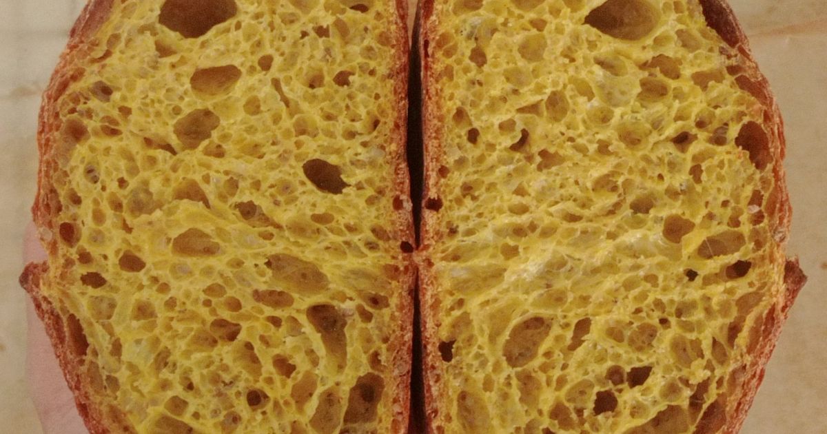 Rye Kunyit Ketumbar Jinten Sourdough Bread