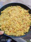 Arroz amarillo con pollo