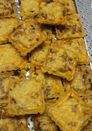 صورة لوصفة كيش بدجاج والفطر