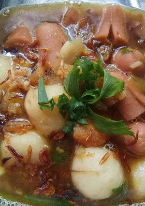 Foto resep Sup jahe seafood sosis