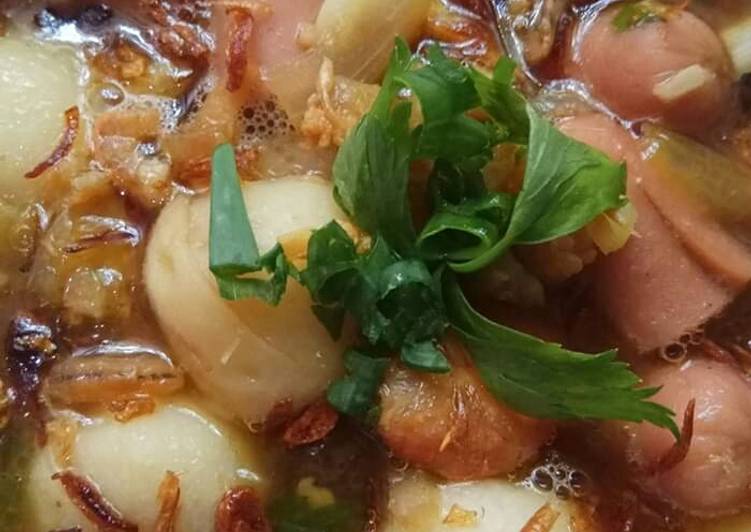 Resep Sup jahe seafood sosis yang nikmat Untuk Jualan