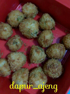 Foto resep Bola-bola nasi wortel keju