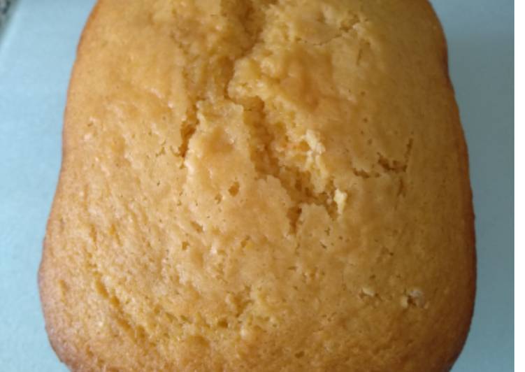 Bizcocho con naranja amarga (panificadora)