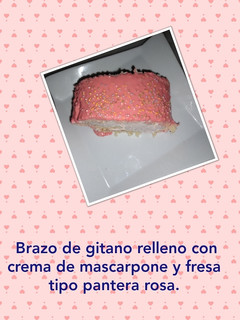 Una foto de Brazo de gitano tipo pantera Rosa