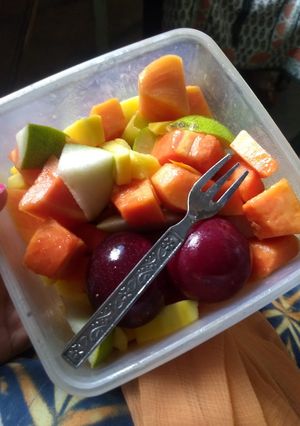 A picture of Fruit salad.