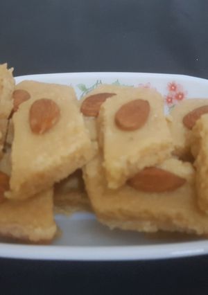 A picture of Paneer Burfi Recipe.