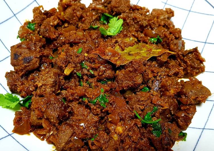 Steps to Prepare Homemade Mutton Liver Masala