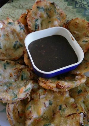 Foto resep Bakwan/Weci sayur with Sambel Petis