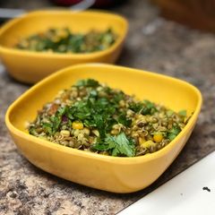 Sprouted Green Gram salad A picture of Sprouted Green Gram salad.