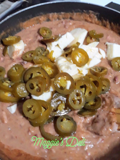 Una foto de Frijoles licuados