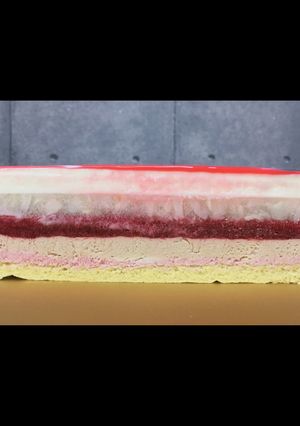 玫瑰荔枝覆盆子慕斯2 的食譜成品照片