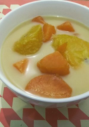 Foto resep Kolak pisang ubi with Fibercreme