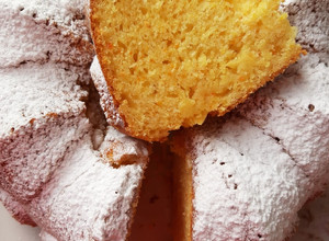 Una foto de Torta de mandarina fácil